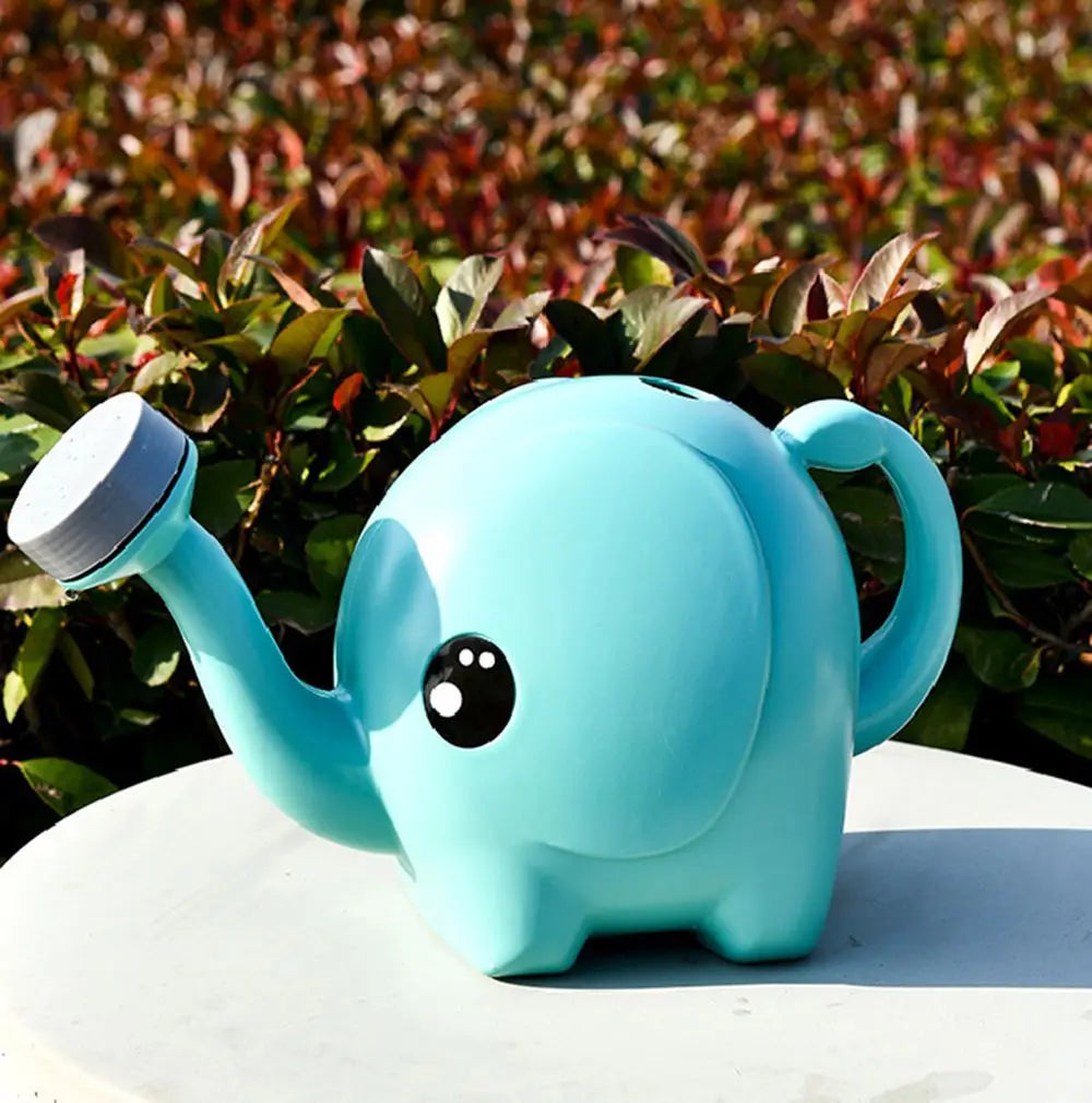 Elephant-Shaped Watering Can with Spray Nozzle – 1500 ml