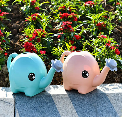 Elephant-Shaped Watering Can with Spray Nozzle – 1500 ml
