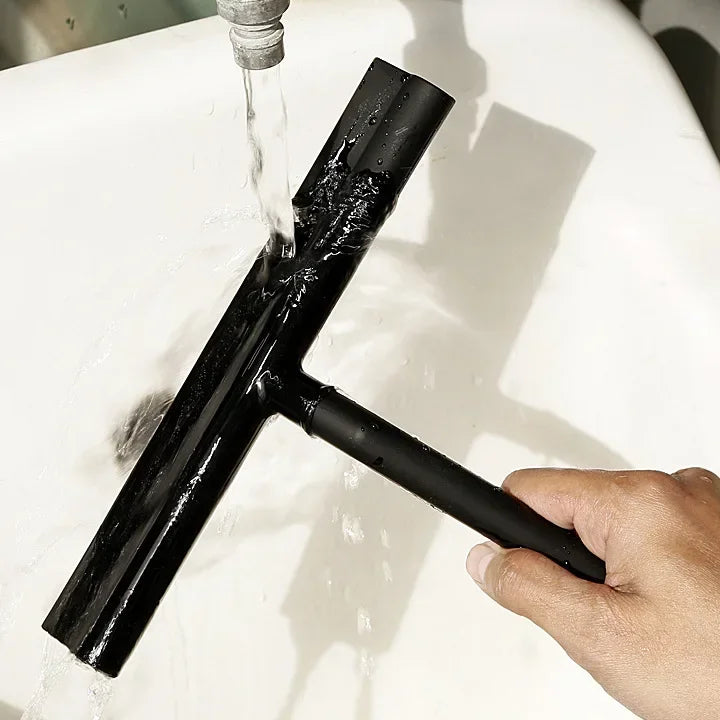 Shower Squeegee with Holder – Streak-Free Glass Surfaces