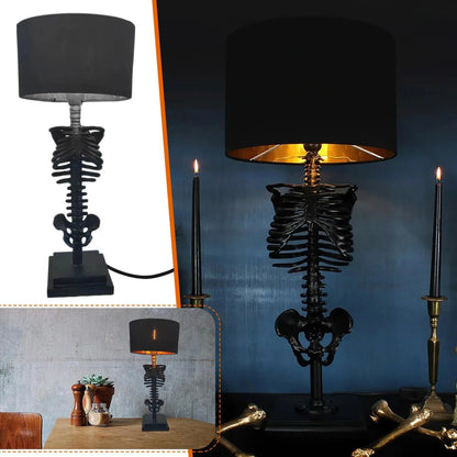 Gothic Skelett Tischlampe -   Mivoza Deutschland