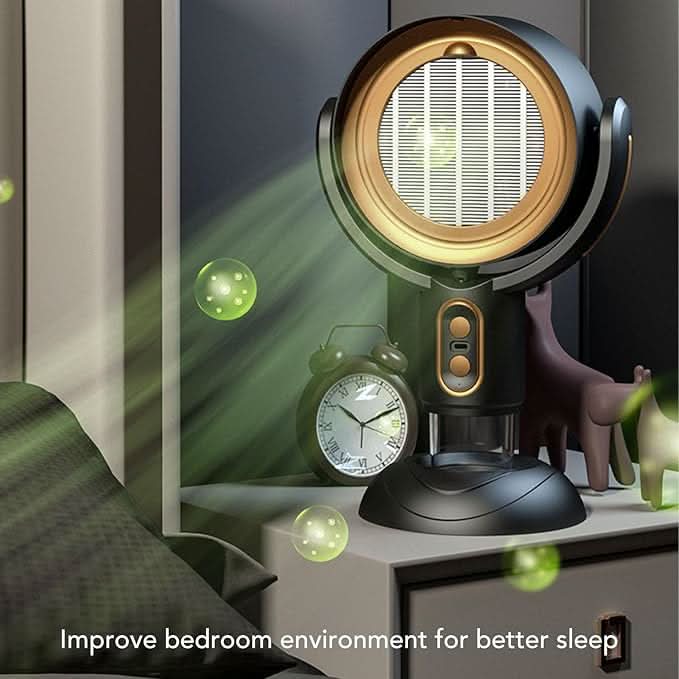 Air purifier HEPA filter against smoke and odors