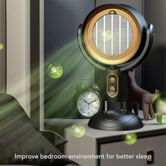 Air purifier HEPA filter against smoke and odors