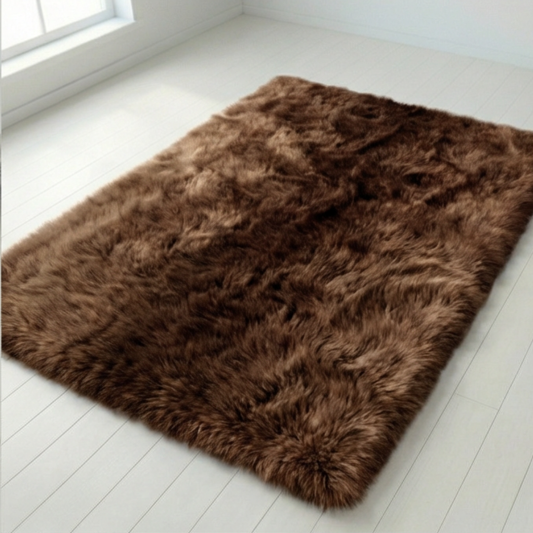 Gradient Plush Rug – Soft, Lint-Free, Non-Slip