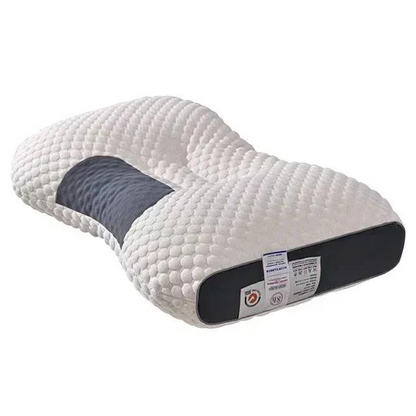 Ergonomic Neck Support Pillow with Massage Function