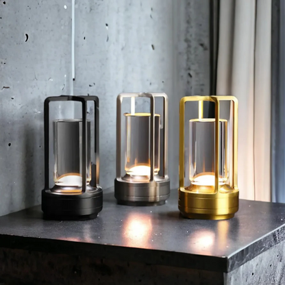 Wireless LED Table Lamp with Dimmer – Scandinavian Design