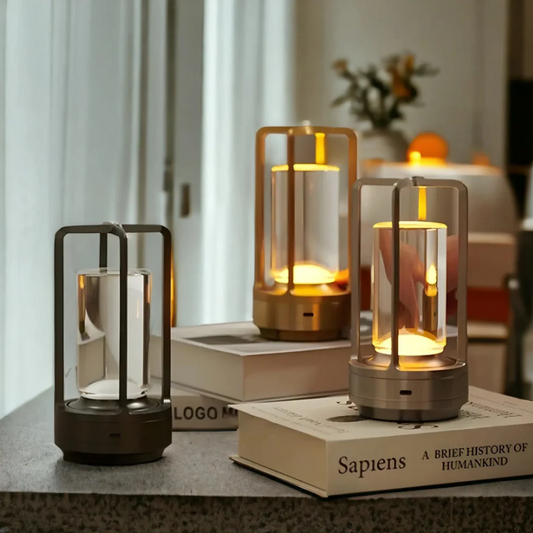 Wireless LED Table Lamp with Dimmer – Scandinavian Design
