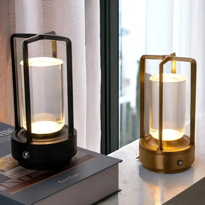 Wireless LED Table Lamp with Dimmer – Scandinavian Design