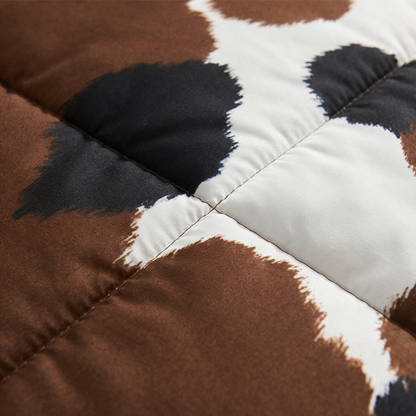 Cow Print Duvet Cover Set – Western Style for Your Bedroom
