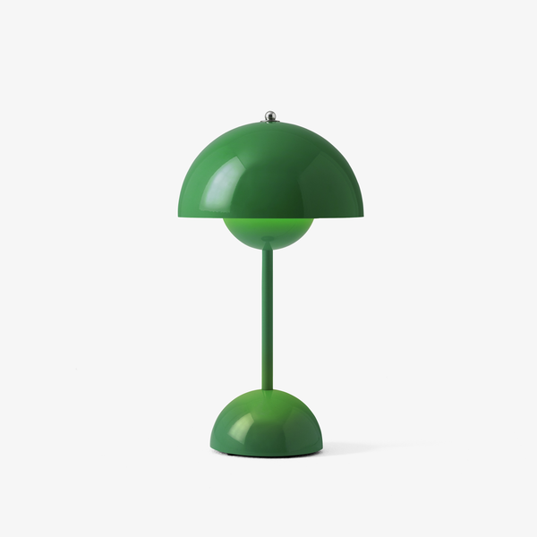 Dimmable LED Table Lamp with Battery – Mushroom Shape Design