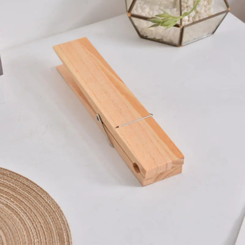 Towel holder clothespin without drilling