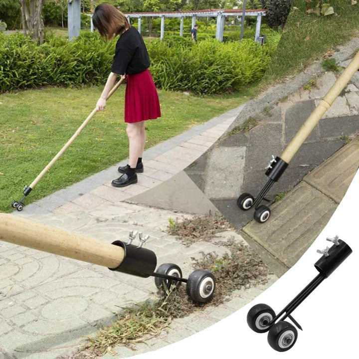 Double-Wheel Joint Cleaner – Removes Weeds from Joints & Edges
