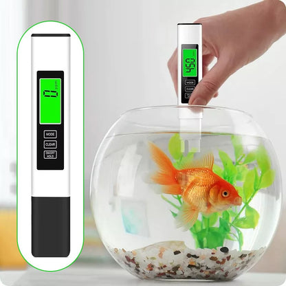 Water quality tester 4-in-1 with TDS measurement
