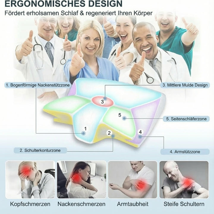 Ergonomisches Memory-Kissen -   Mivoza Deutschland