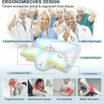 Ergonomisches Memory-Kissen -   Mivoza Deutschland