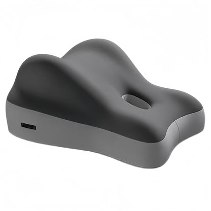Wedge pillow for couples with ergonomic shape