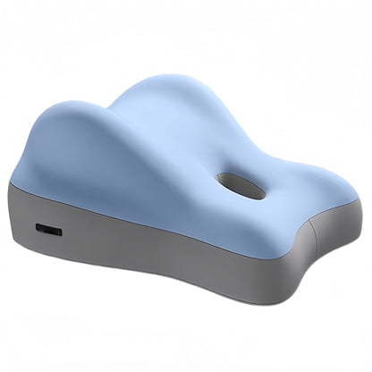 Wedge pillow for couples with ergonomic shape
