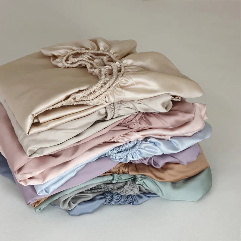 Fitted Sheet Silk 100% Mulberry Silk
