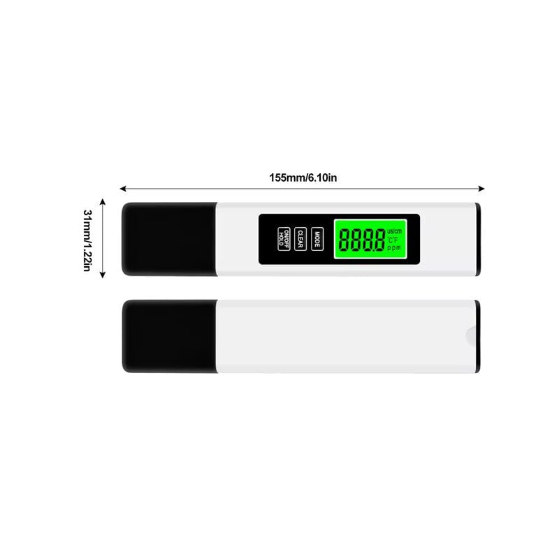 Water quality tester 4-in-1 with TDS measurement