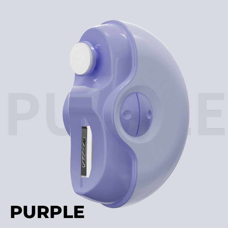 Electric nail clipper with integrated file