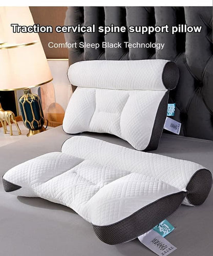 Memory Foam Neck Support Pillow with Spinal Alignment