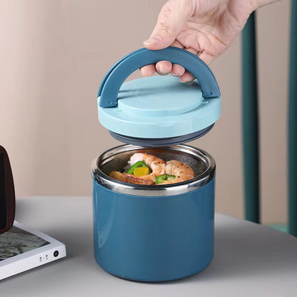 Stainless Steel Insulated Food Container – Leak-Proof, 630 ml or 1000 ml