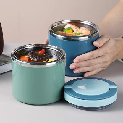 Stainless Steel Insulated Food Container – Leak-Proof, 630 ml or 1000 ml