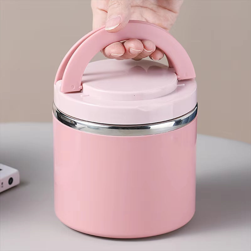 Stainless Steel Insulated Food Container – Leak-Proof, 630 ml or 1000 ml