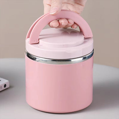 Stainless Steel Insulated Food Container – Leak-Proof, 630 ml or 1000 ml