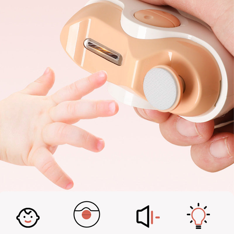 Electric nail clipper with integrated file