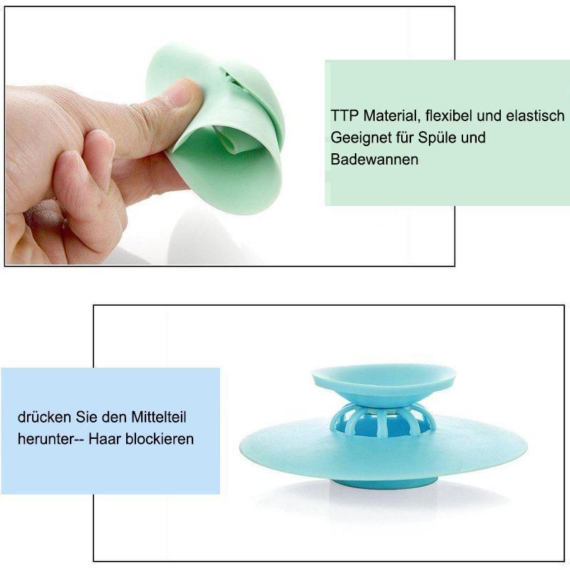 Drain stopper with hair strainer – prevent clogs