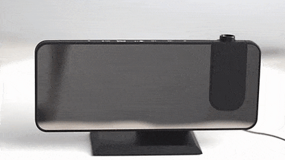 Digital Projection Clock with LED Display & FM Radio