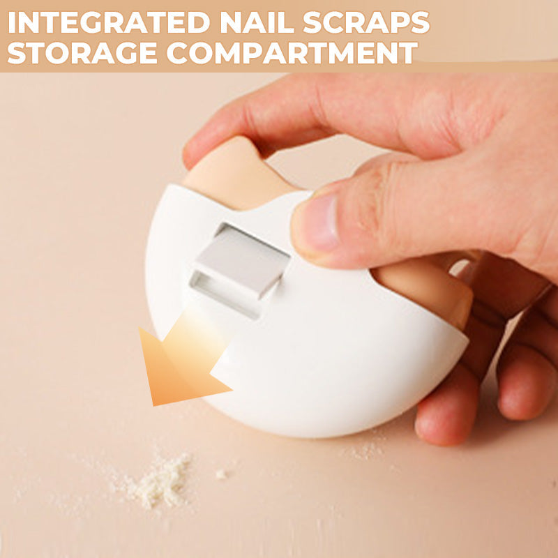 Electric nail clipper with integrated file