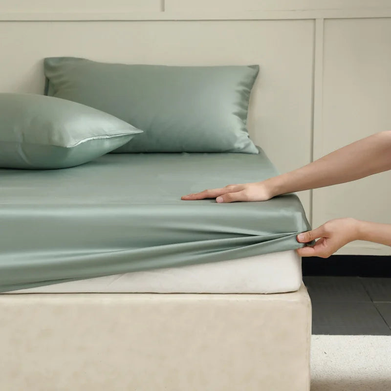 Fitted Sheet Silk 100% Mulberry Silk