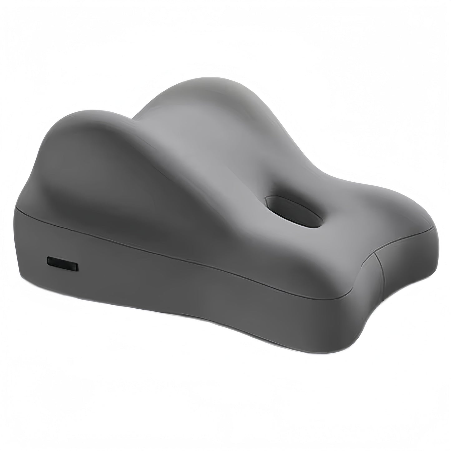 Wedge pillow for couples with ergonomic shape