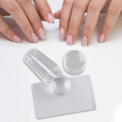 French Manicure Stamp Set – Perfect French Tips in Seconds (Set of 2)