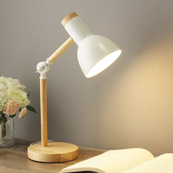 LED-Schreibtischlampe Holz -   Mivoza Deutschland