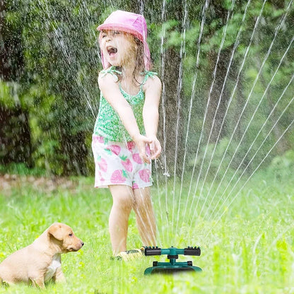 360° Lawn Sprinkler – Even Watering Without Repositioning