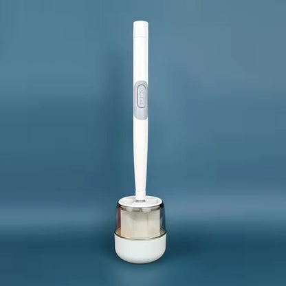 Toilet brush with spray function – wall mounting without drilling