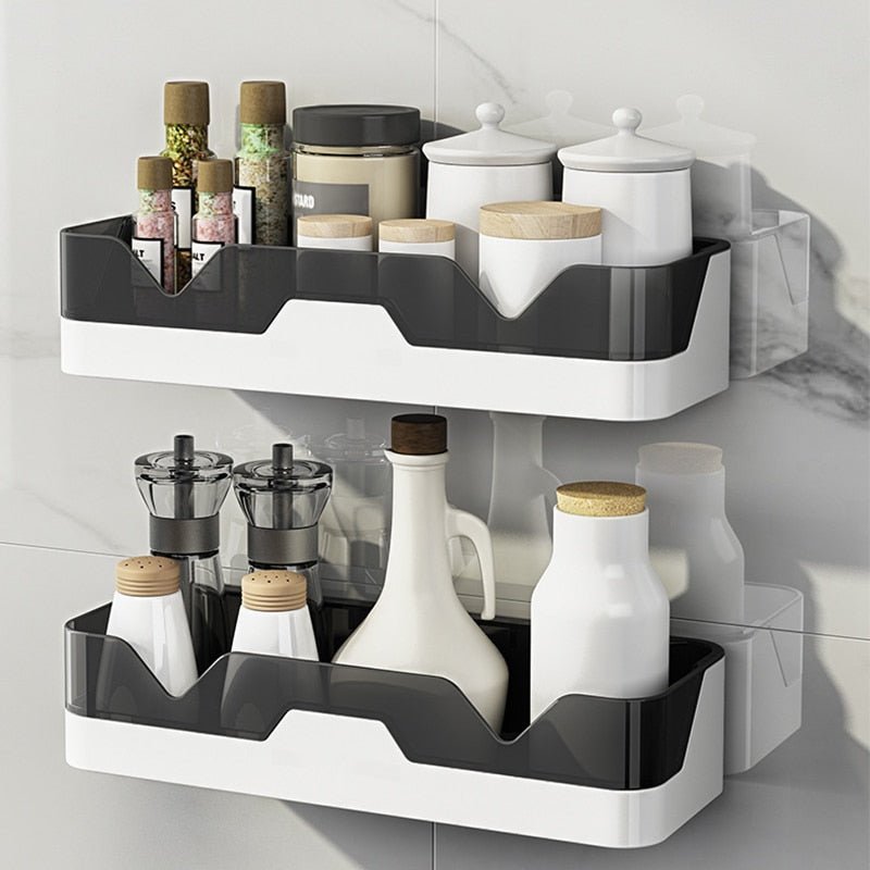 Bathroom Wall Shelf Without Drilling – Elegant Storage