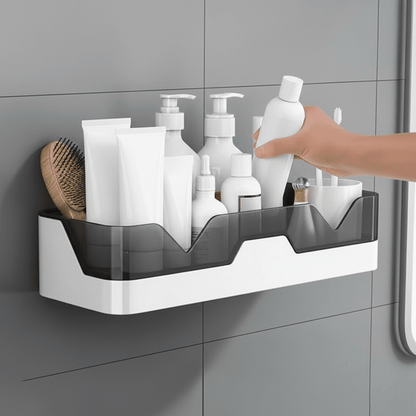 Bathroom Wall Shelf Without Drilling – Elegant Storage